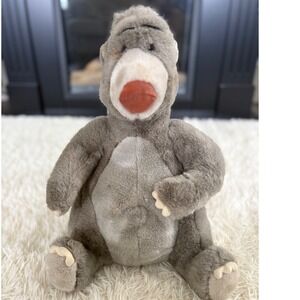 Disney‎ The Jungle Book Baloo  Vintage Plush Toy Walt Disney Company